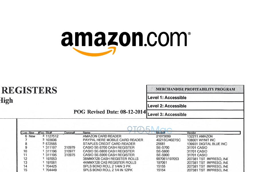Amazon wprowadza czytnik kart płatniczych