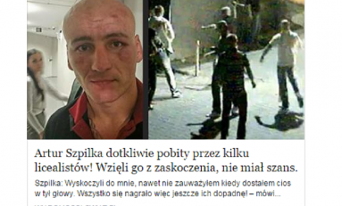 [IP]: "Artur Szpilka dotkliwie pobity" – uwaga na nową pułapkę na Facebooku