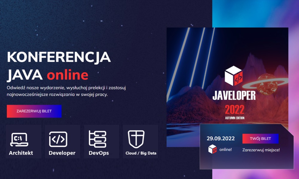 Konferencja Javeloper 2022 (Autumn Edition)