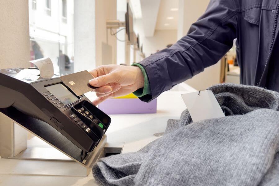 Nowoczesny system POS ODL używany w handlu