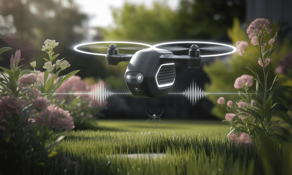 Dron polujący na komary w przedsprzedaży - mam pytania