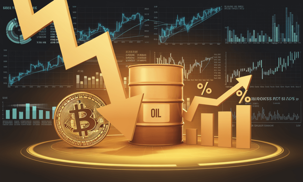 Na żywo: Bitcoin spada poniżej 63 000 USD, rosną ceny ropy i rentowności obligacji