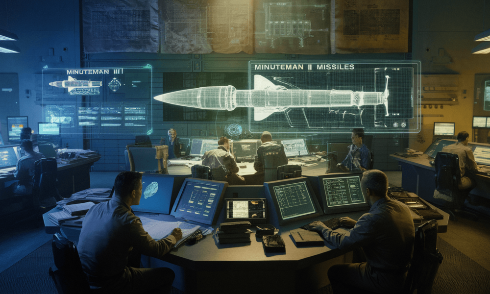 Siły powietrzne USA z pomocą AI chcą utrzymać Minuteman III nawet do 80 lat