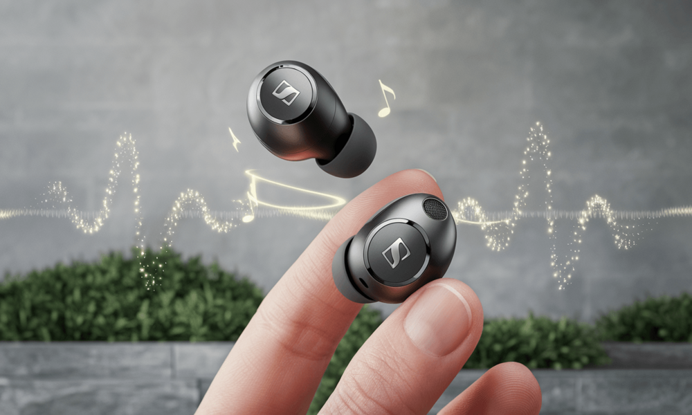 Sennheiser odświeża flagowe słuchawki TWS - Bluetooth 6 i wymienne ogniwa
