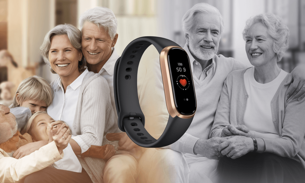 Opaska dla opiekunów od twórców Fitbit - bez ekranu, z GPS, pulsometrem i głośnikiem