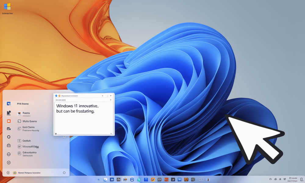 Windows 11: wyczekiwane nowości i irytujące błędy zmieniające kursor oraz tapetę