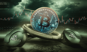 Bitcoin spada poniżej 83 000 dolarów po impasie rozmów o Iranie i wzroście cen ropy