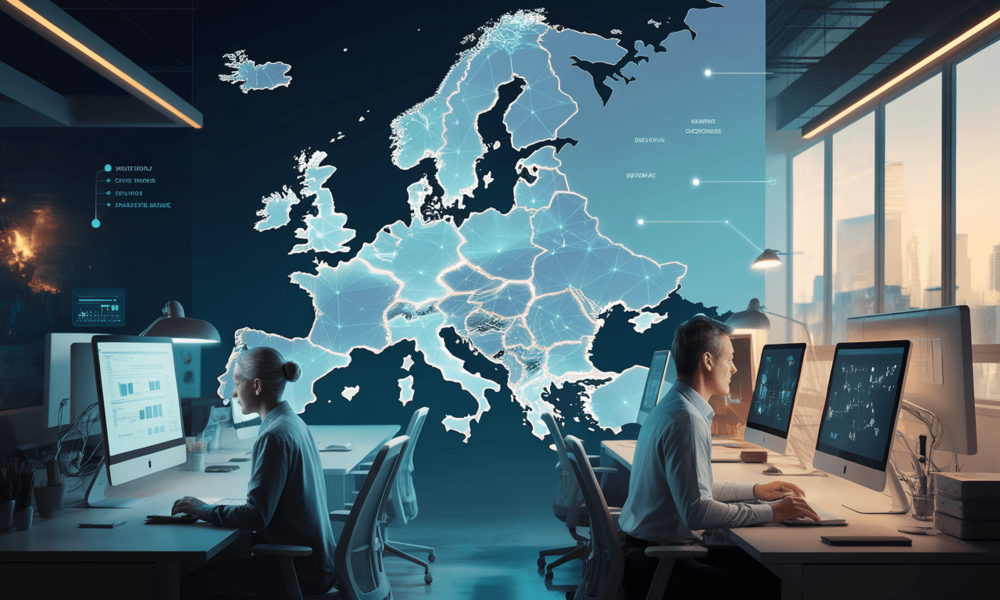 Agentowa AI zyskuje w Europie, ale firmy wciąż gonią światową czołówkę